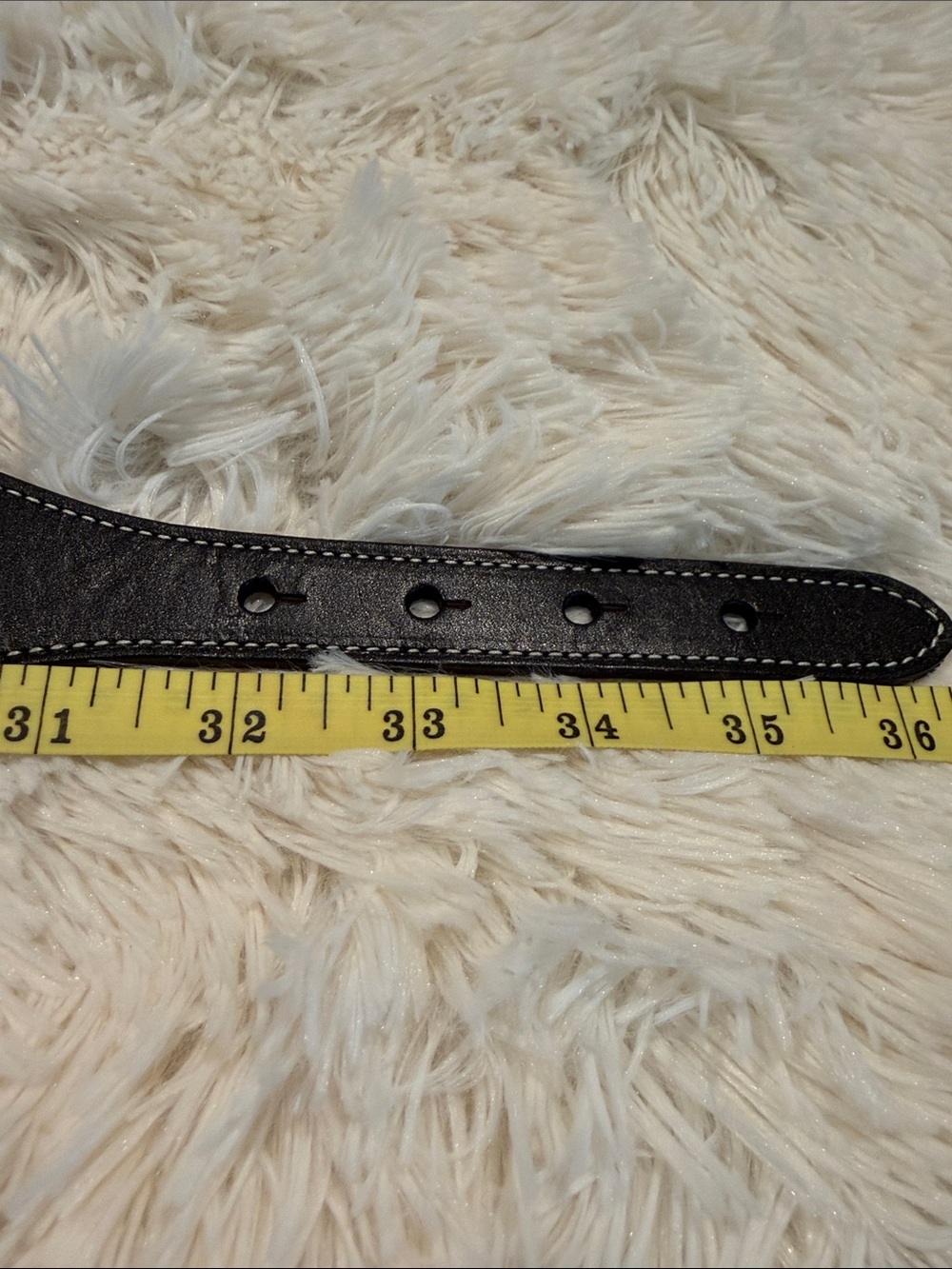 Anthropologie Wide Corset Leather Wrap Waist Belt Black SIZE L NEW - Picture 7 of 8